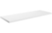 Cruz Laminate Worktop (1200x460x18mm) - White Gloss