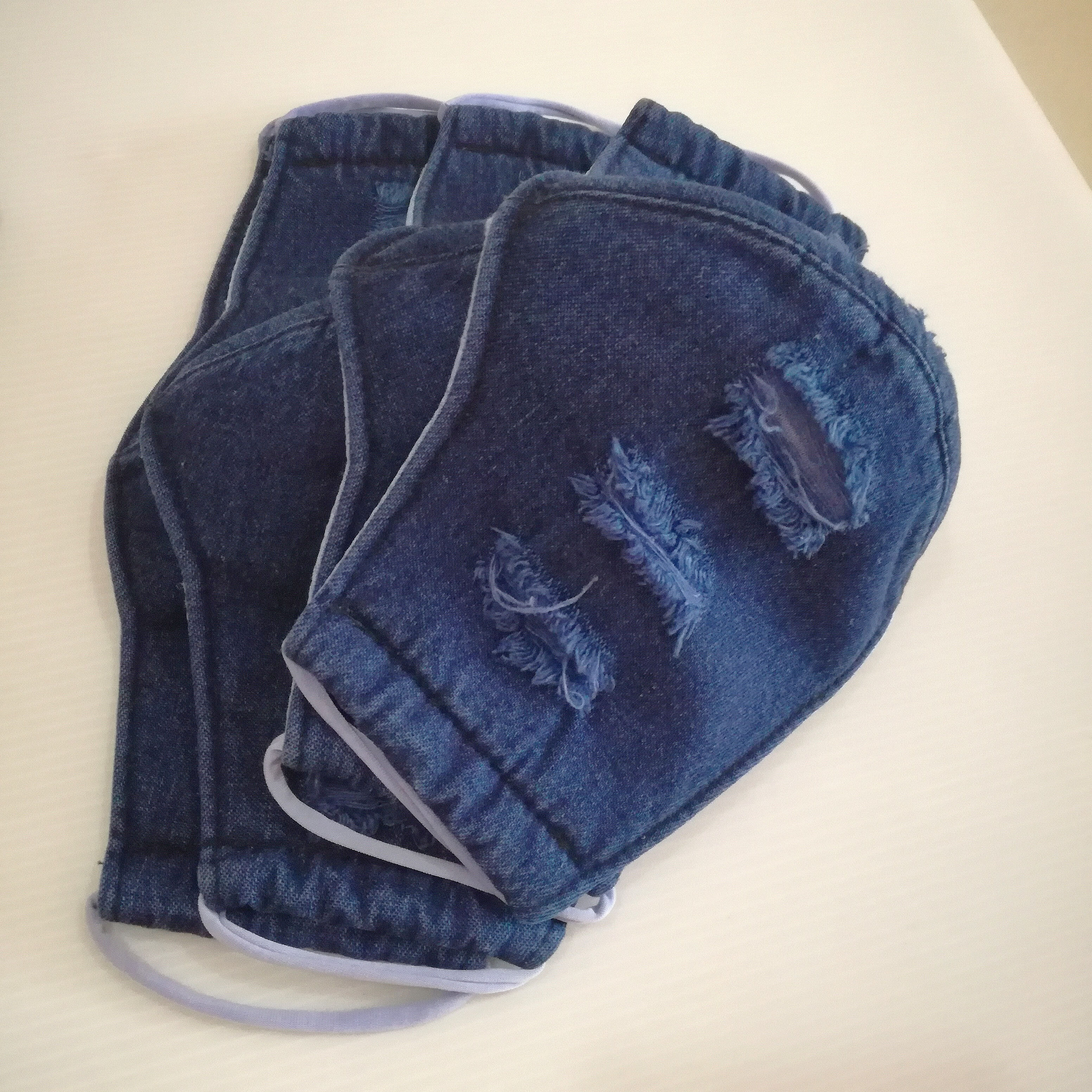 Fabric Face Mask - Jeans