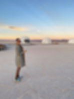 Pristine Camps, o glamping localizado no meio do salar argentino.