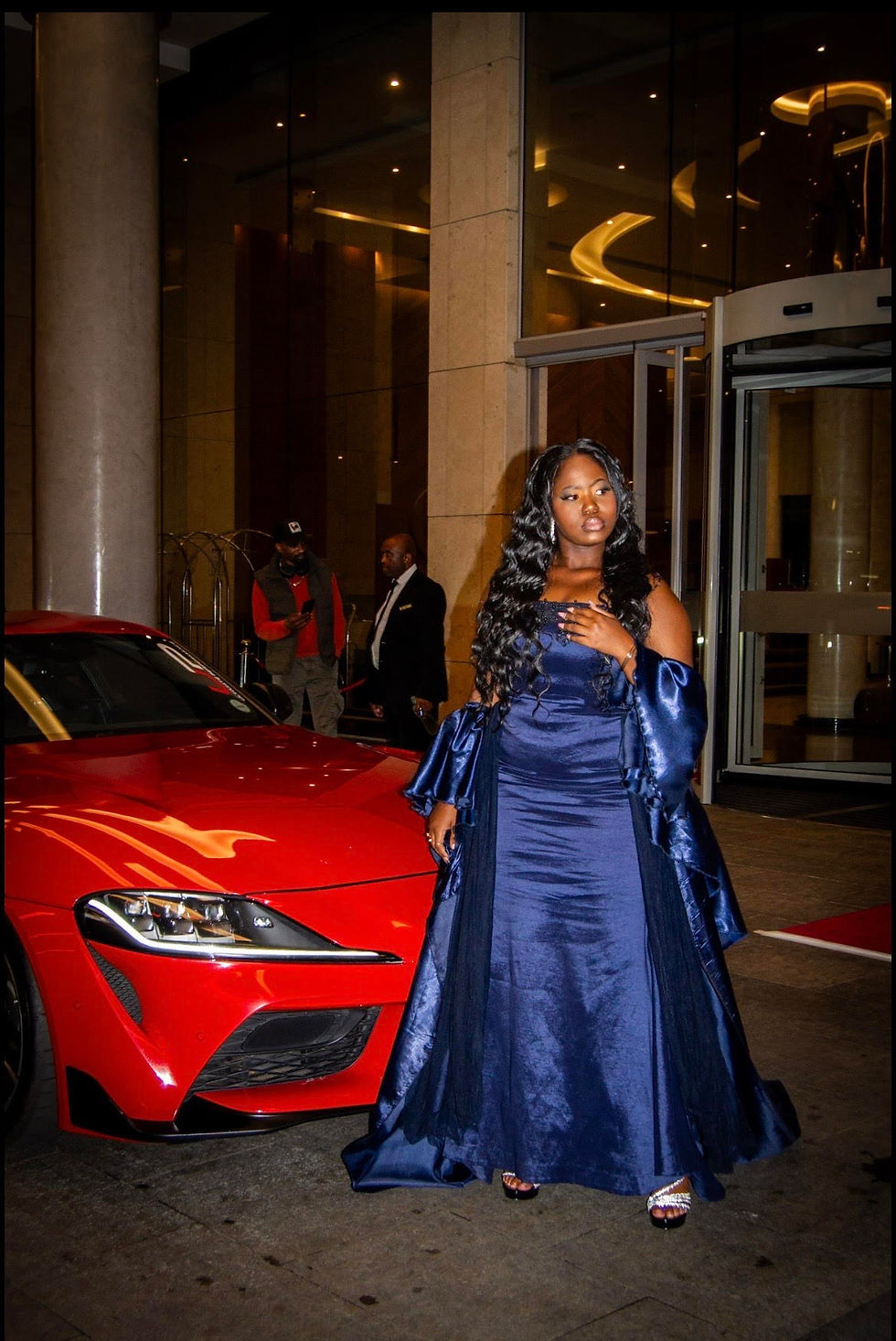 Nthabiseng Sethe and her grand entrance