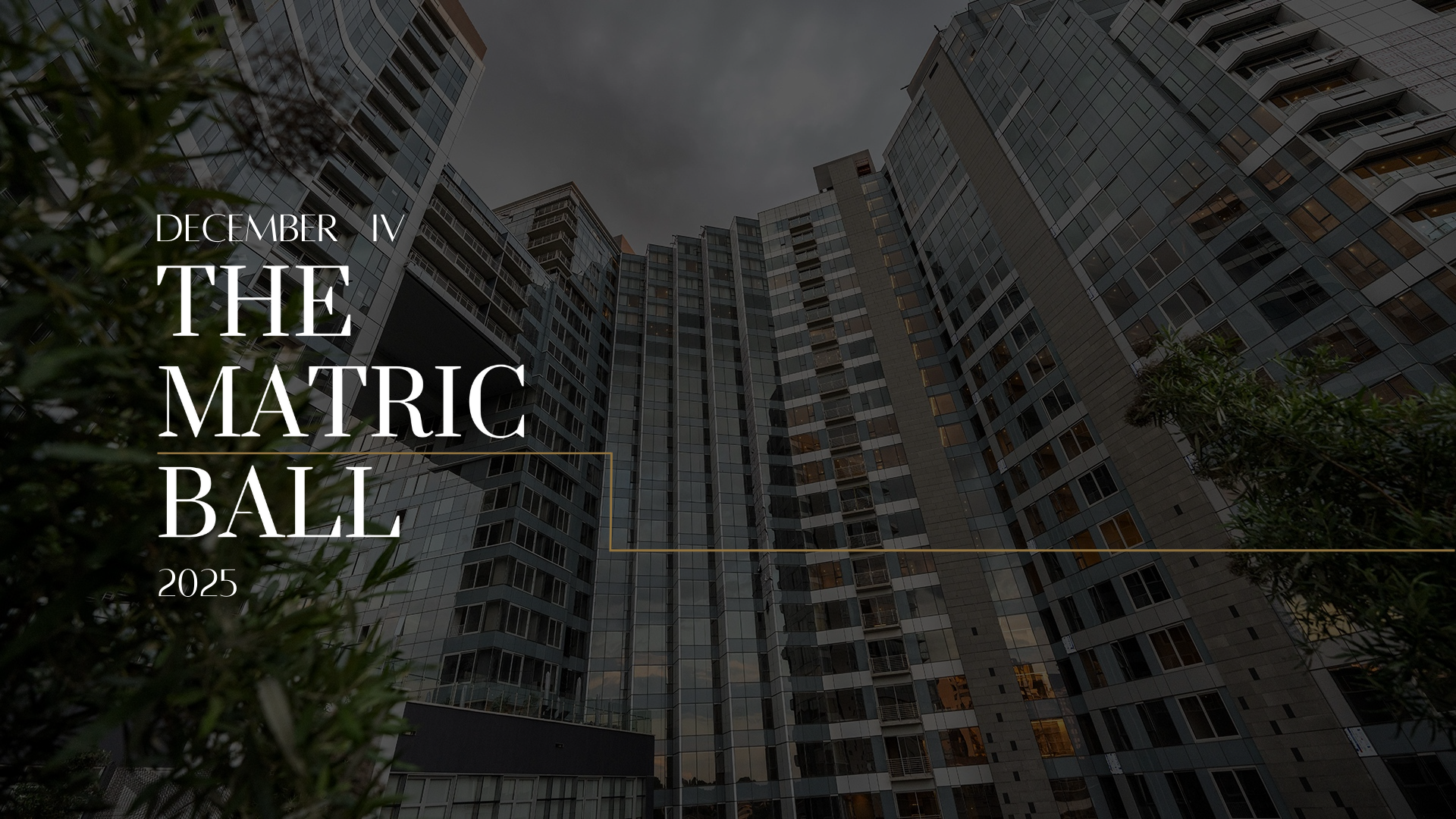 Writer: THE MATRIC BALL TEAM