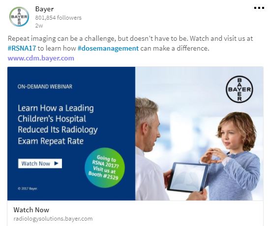 rsna linkedin post 2 snapshot