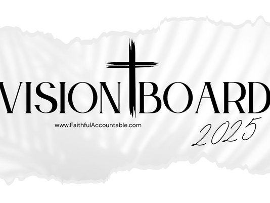 Godly Vision Board for 2025 – Free Faith-Based Goal-Setting Printable!