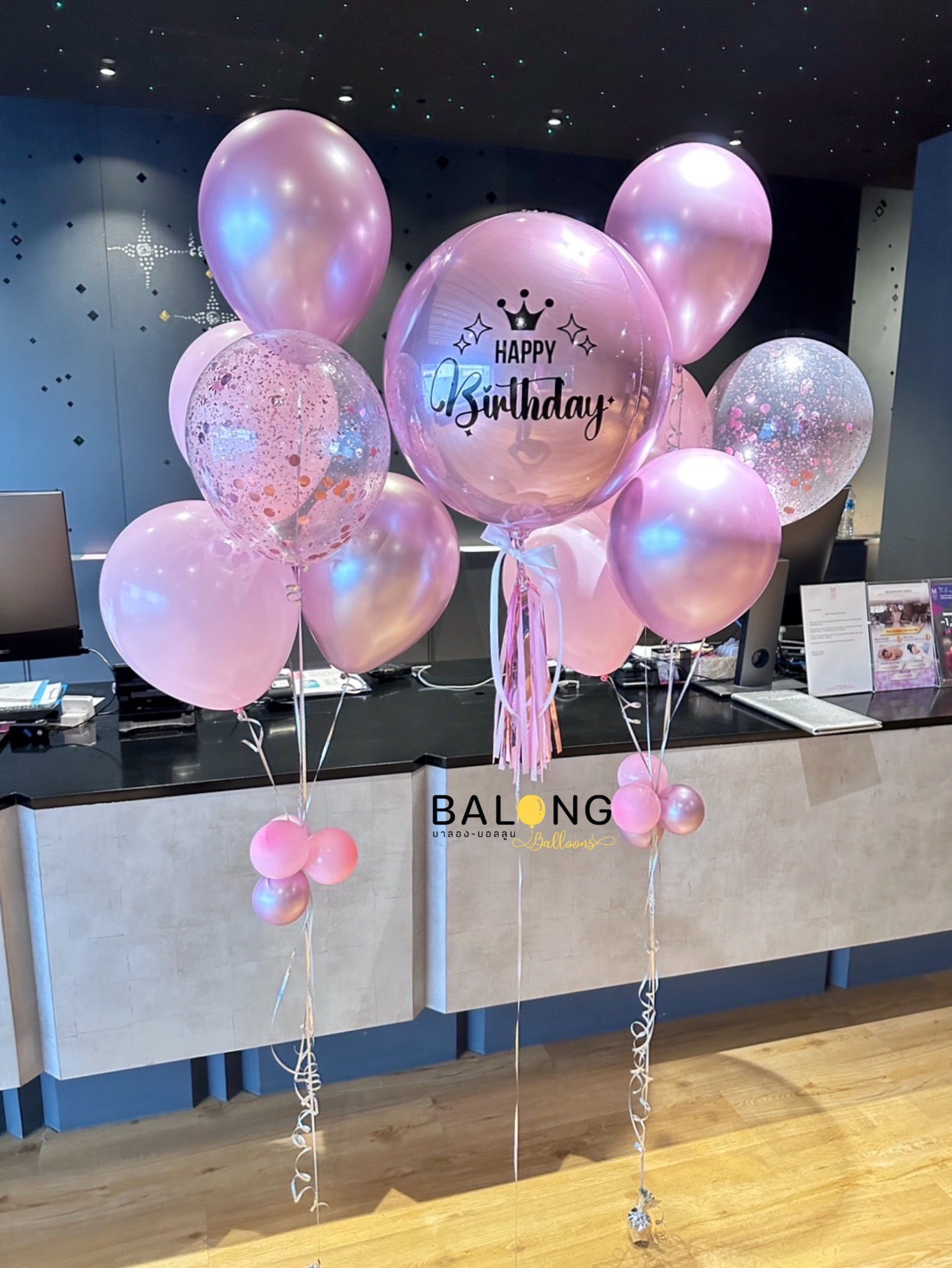 Set HBD Rubber Balloon 22 "01