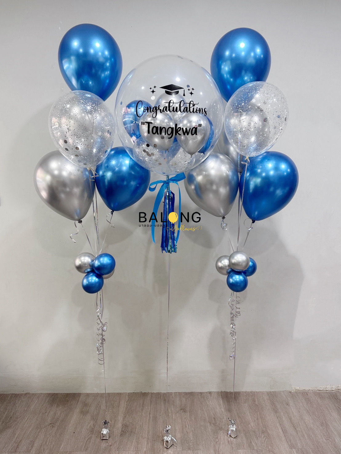 Set Bubble 24" Balloon / Congrats 01