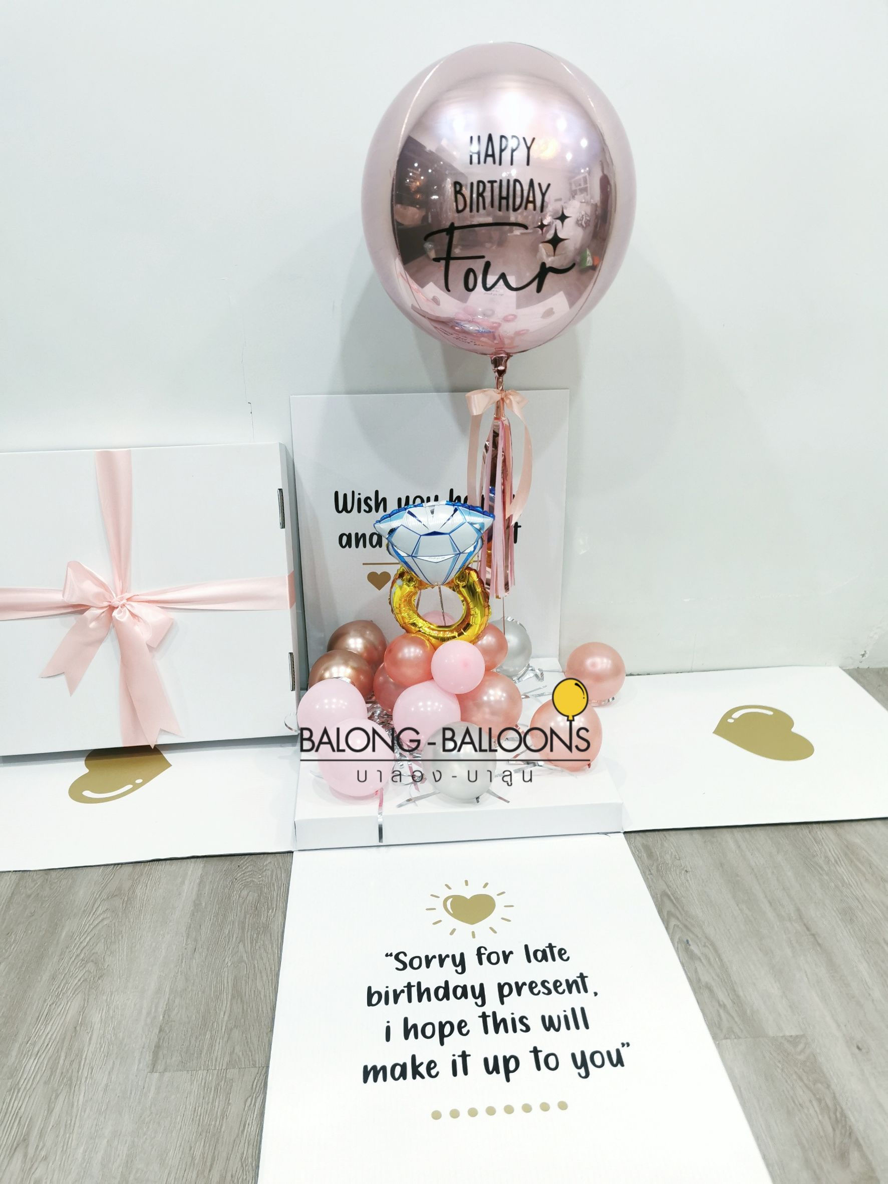 Set Box Size M รุ่นเปิด 4 ด้าน (ORBZ  22 นิ้วพร้อมฐานแหวน) 02