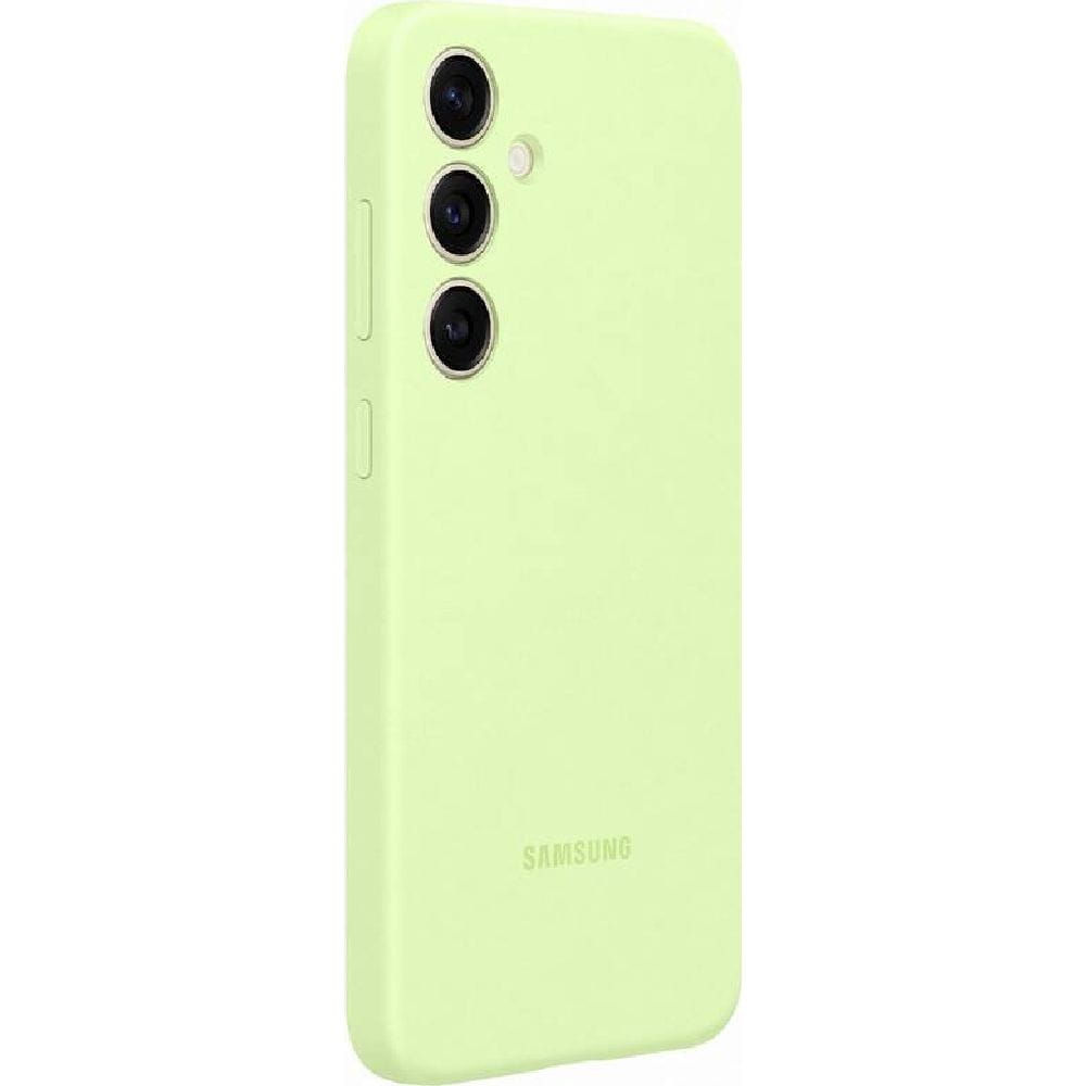 Samsung Silicone Green Galaxy S24+ Groen (Hoesje)