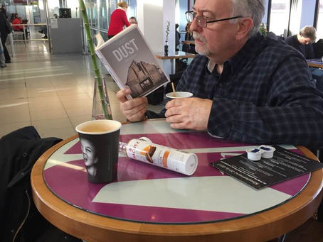 Nice to see DUST travelling around - spotted at Flughafen Berlin Tegel airport....