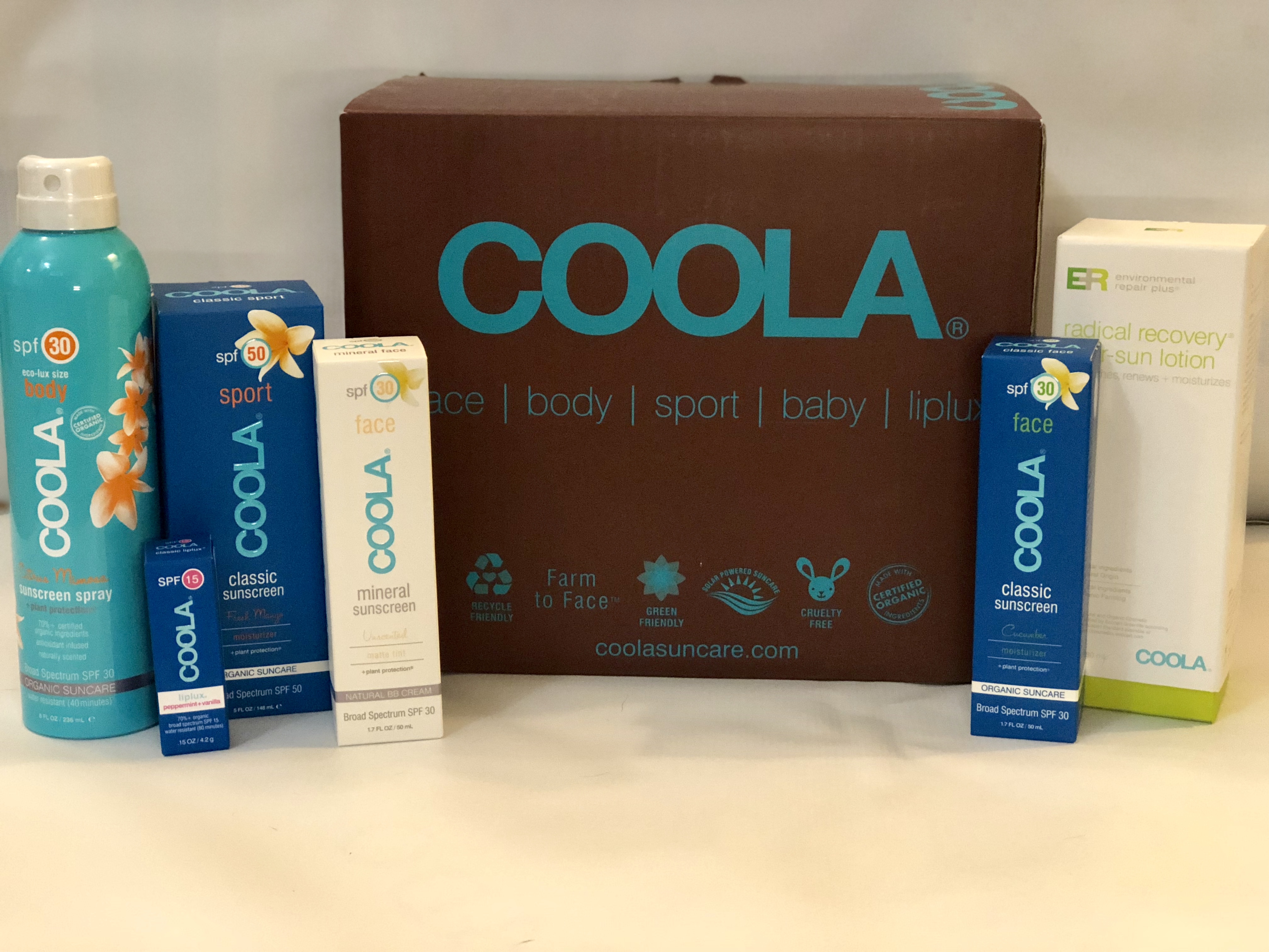 Gift Basket Courtesy of Coola