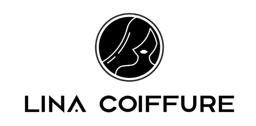 Logo de Lina Coiffure à Montreux, salon partenaire de MAKE pour sa stratégie digitale et son site web