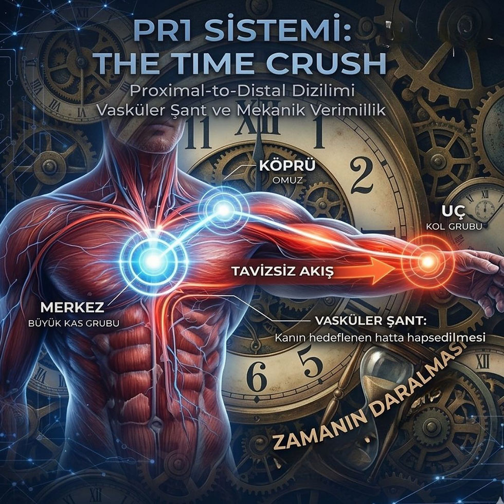 ZAMANI EZMEK: THE PR1 TIME CRUSH İLE HİPERTROFİDE YENİ BOYUT