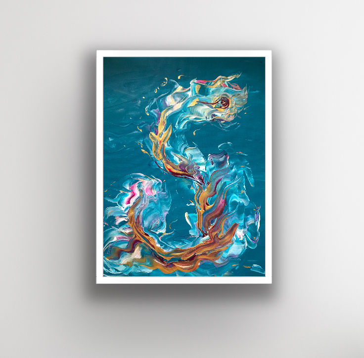 Thumbnail: Golden Dragon - Print