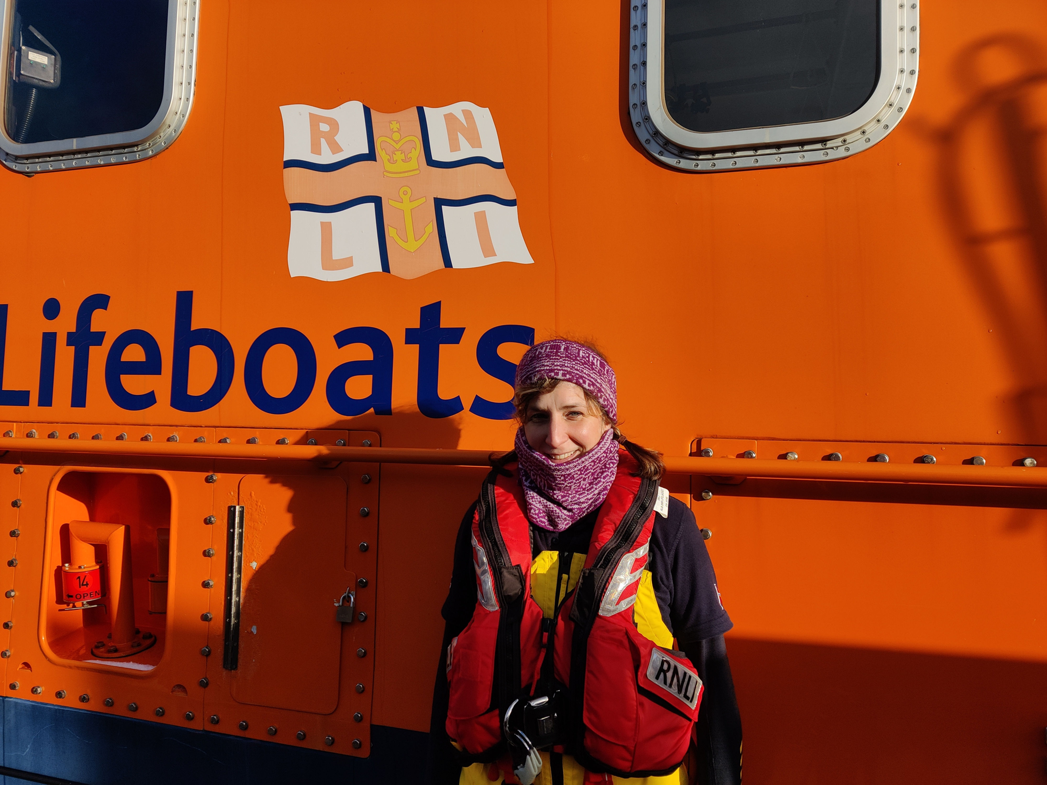 RNLI Headband in Purple
