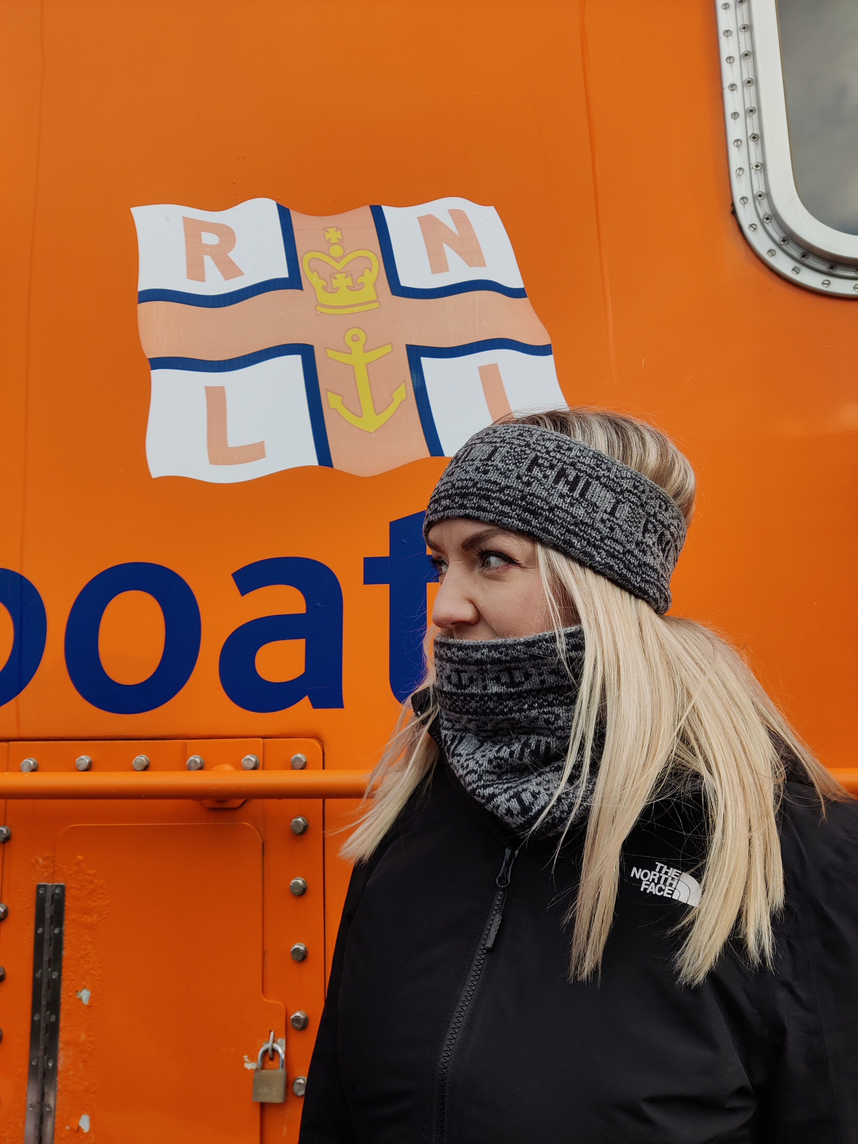 RNLI Headband in Selkie Grey