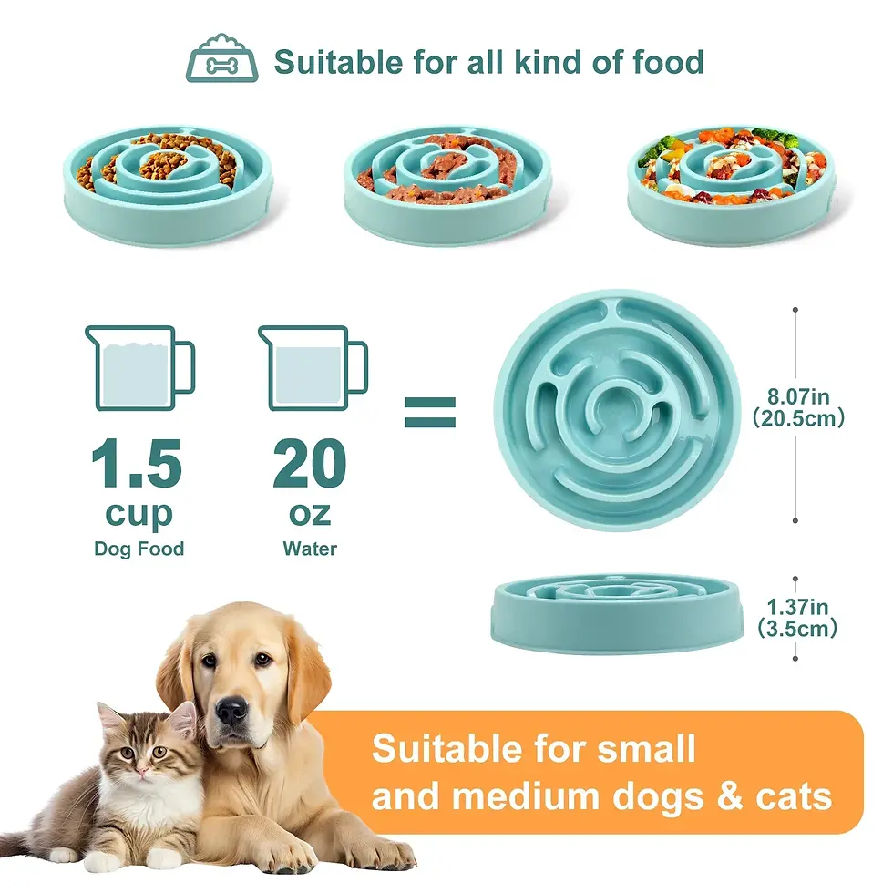 Thumbnail: Slow Feeder Dog Bowl