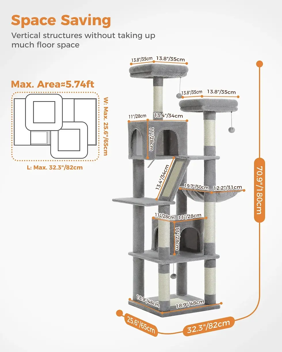 Thumbnail: Multi-Level Cat Tree Tower