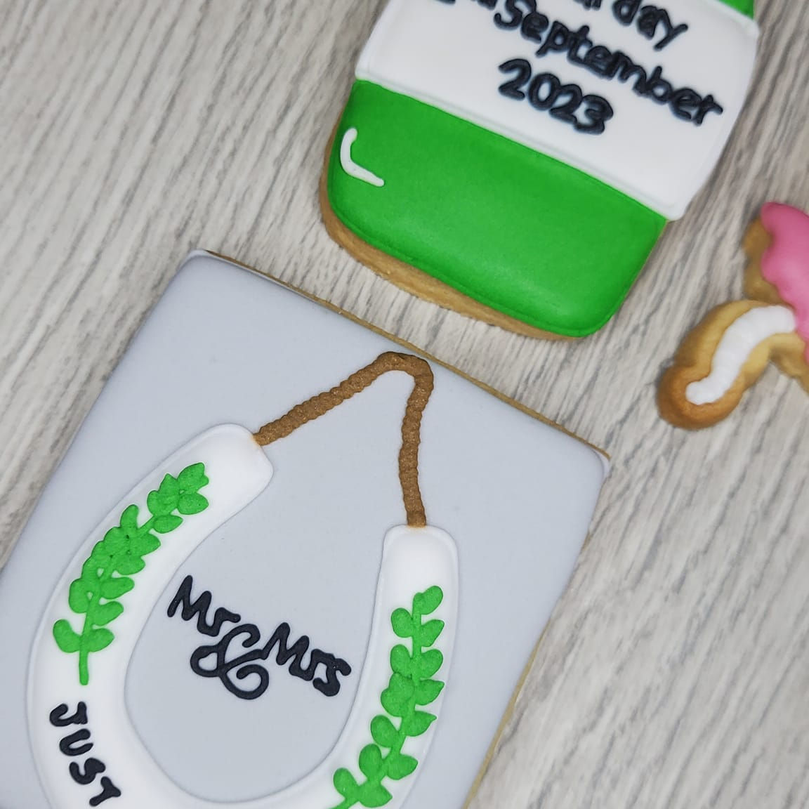 horse shoe wedding theme