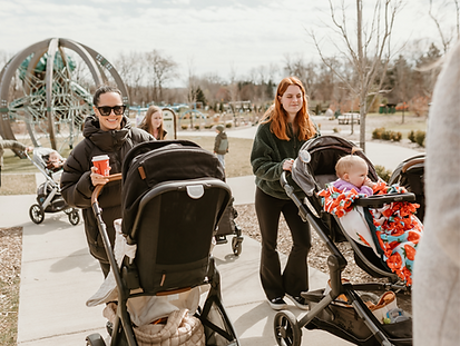 hot mom walk