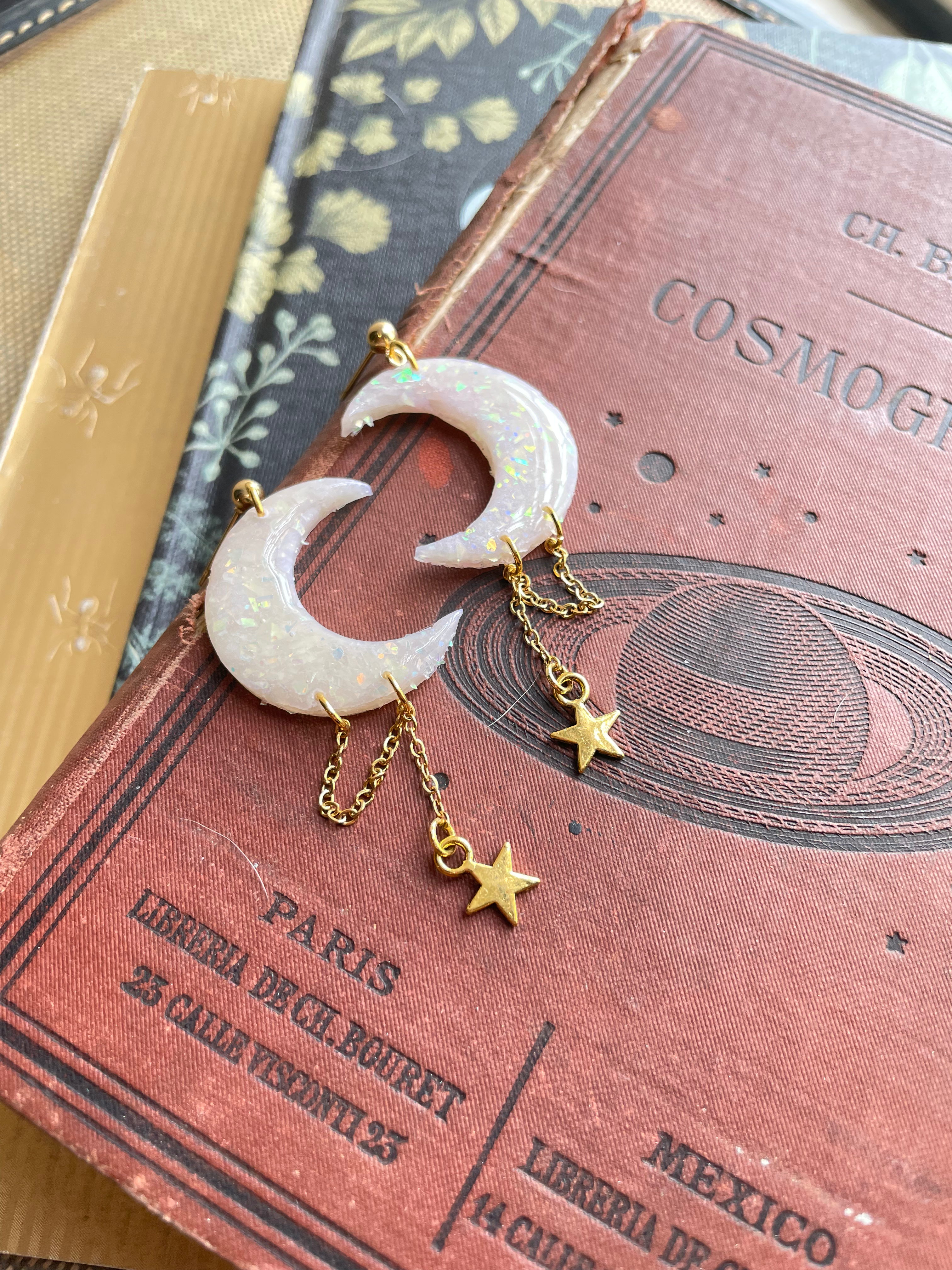 Aretes Luna Blanca🌙 🤍