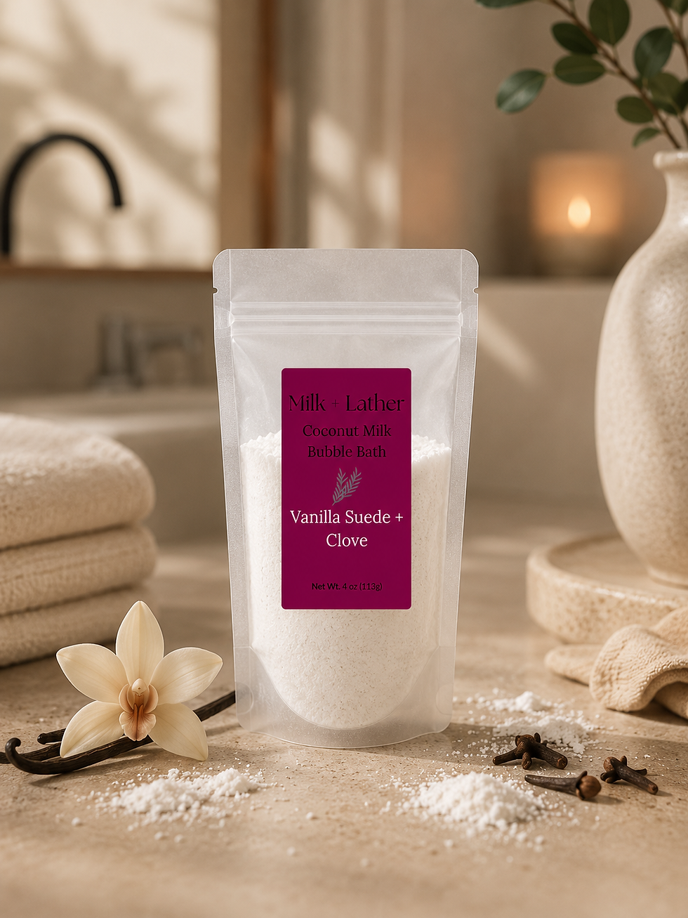Thumbnail: Milk + Lather: Coconut Milk Bubble Bath
