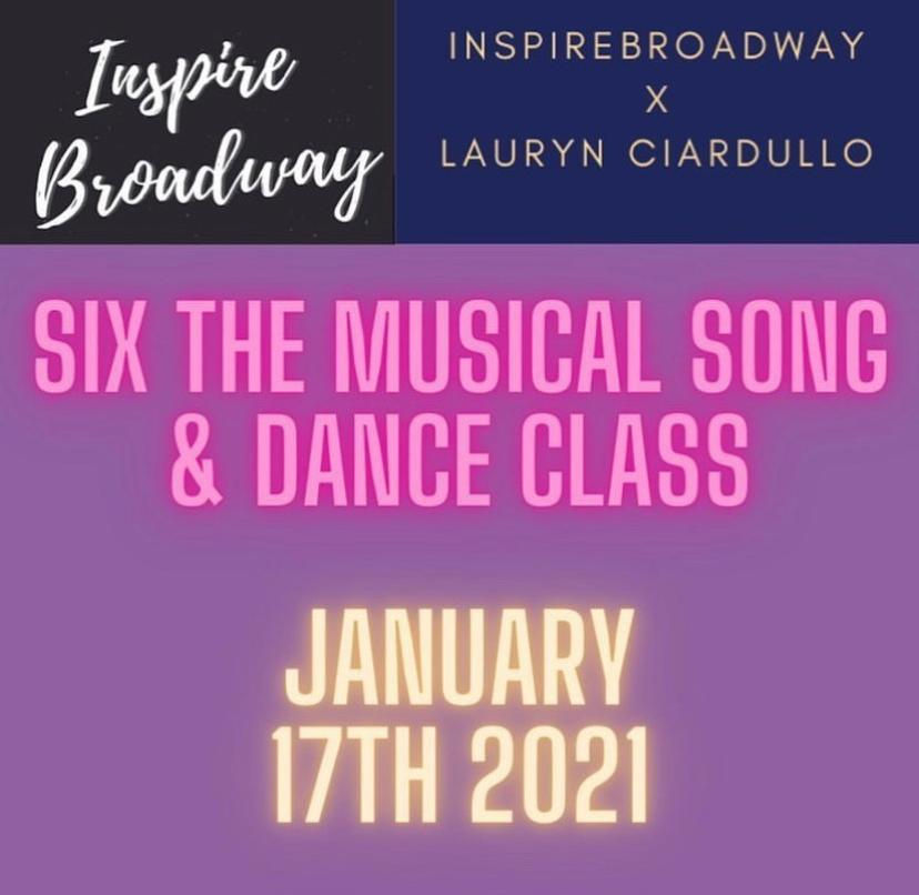 Lauryn Ciardullo Six The Musical - Song & Dance class