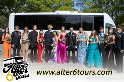 Prom enhanced with After 6 Tours Party Bus