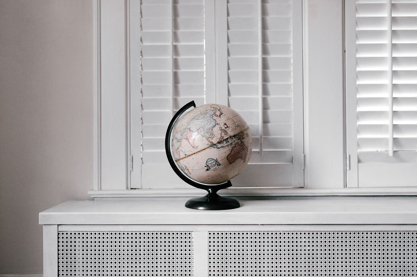 Vintage Globe Display