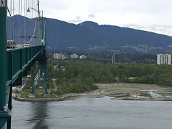 Lions Gate bridge to North Vancouver