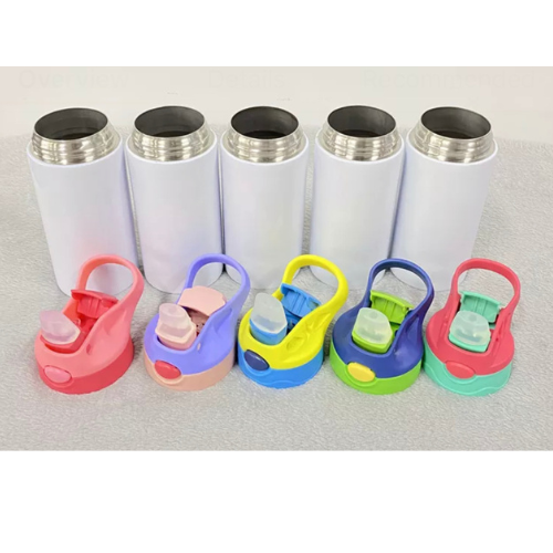 Thumbnail: Watercolor Dinosaur -Personalized Kid's Tumbler