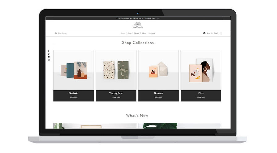 Connect Hebrides Web Design - Cards Layout
