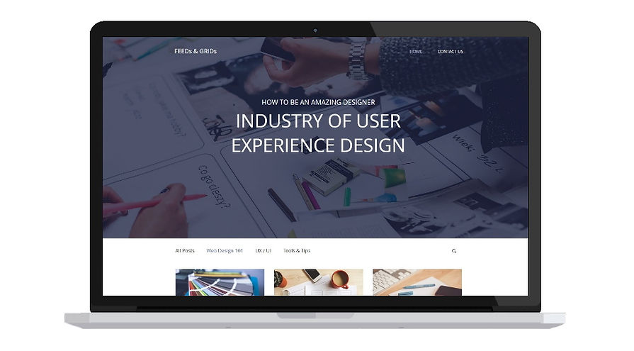 Connect Hebrides Web Design - Blog Website