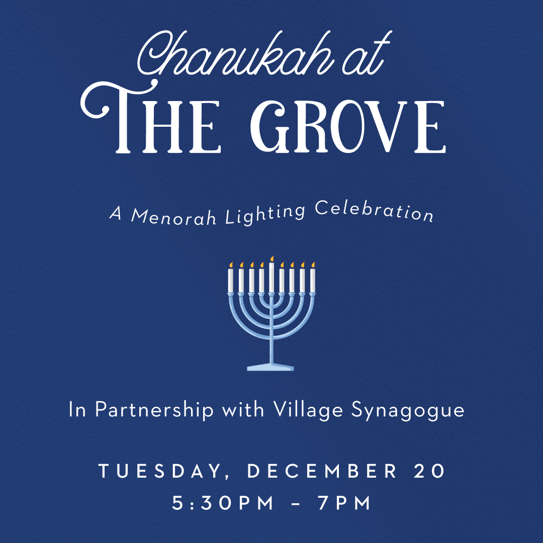 Chanukah at The Grove: A Menorah Lighting Celebration