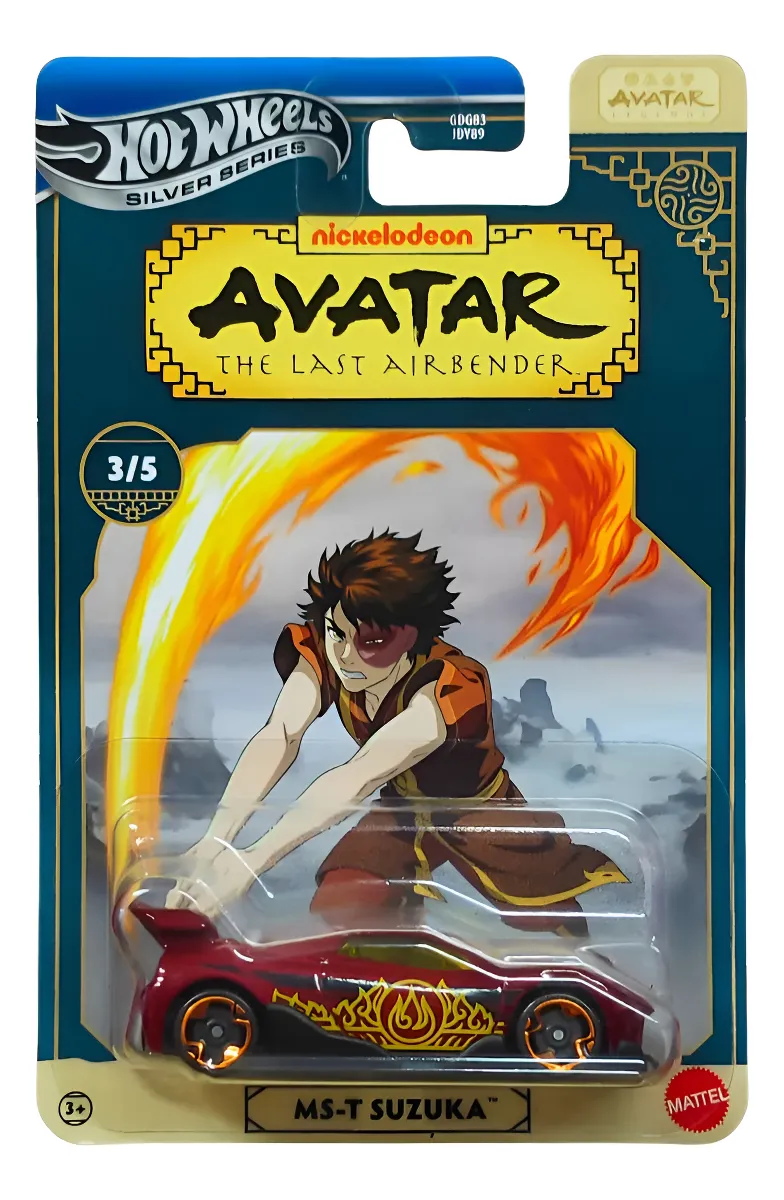 Miniatura: GDG83-Carrinho-Hot-Wheels-Silver-Series-À-Escolha-Avatar-Legends