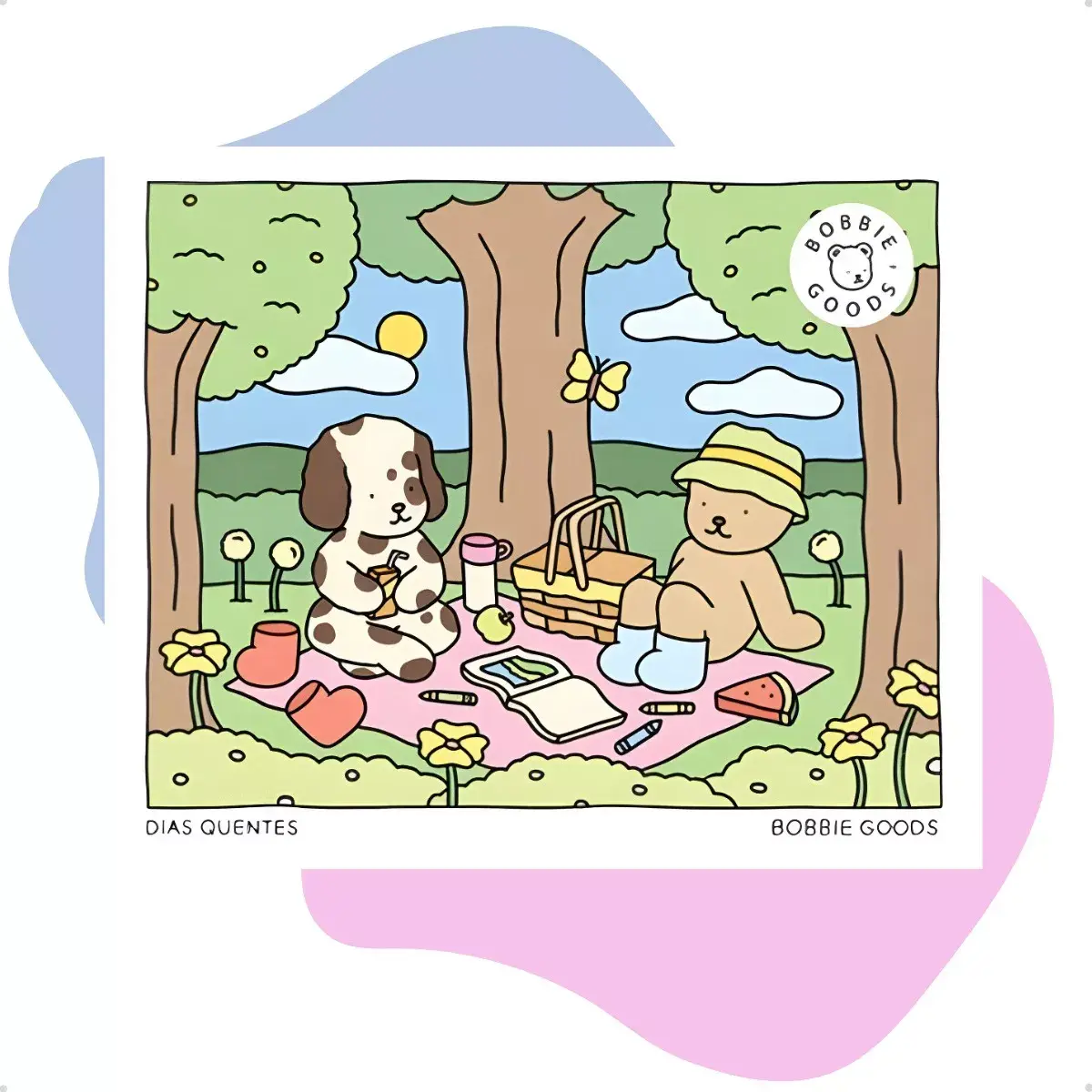 DIAS QUENTES LIVRO DE COLORIR OFICIAL BOBBIE GOODS HARPER COLLINS