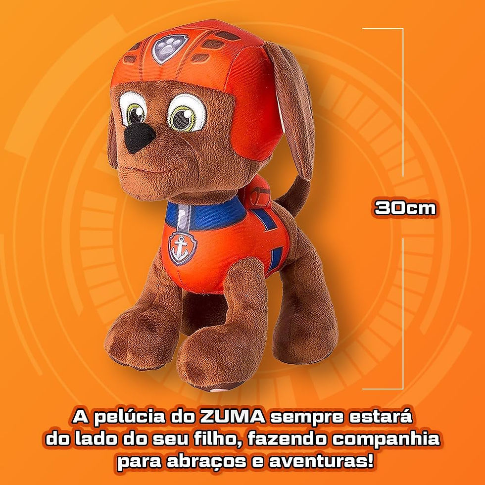 Miniatura: PATRULHA CANINA PELUCIA ZUMA