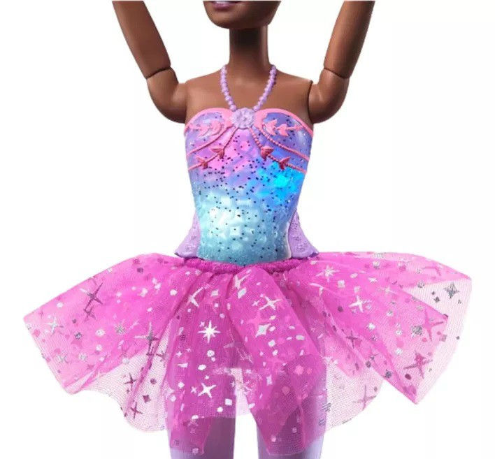 Miniatura: BARBIE DREAMTOPIA BAILARINA LUZES - HLC26