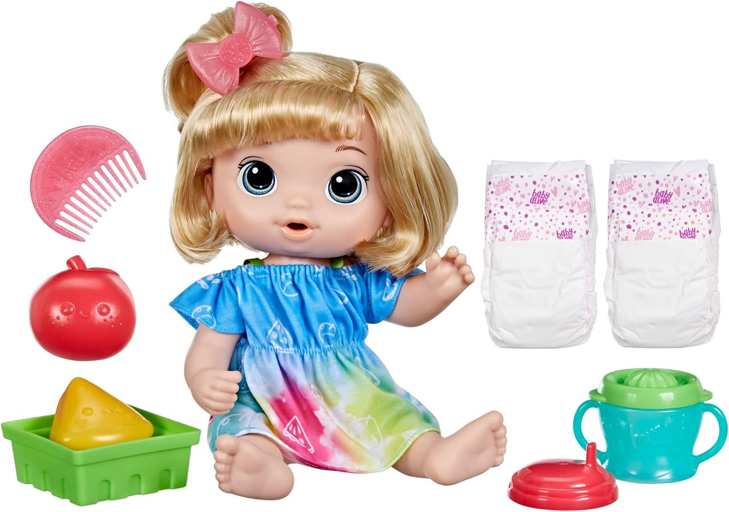 Boneca Baby Alive Loira Hora do Suco - F7356