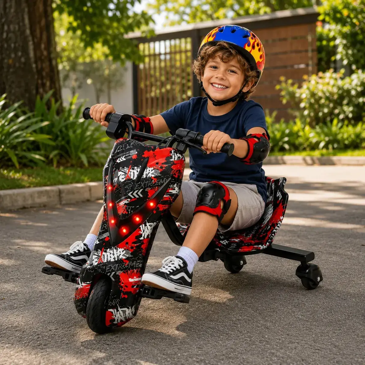 Triciclo Elétrico Infantil Drift Xtm Extreme 36v 250W Zippy Toys CE26392