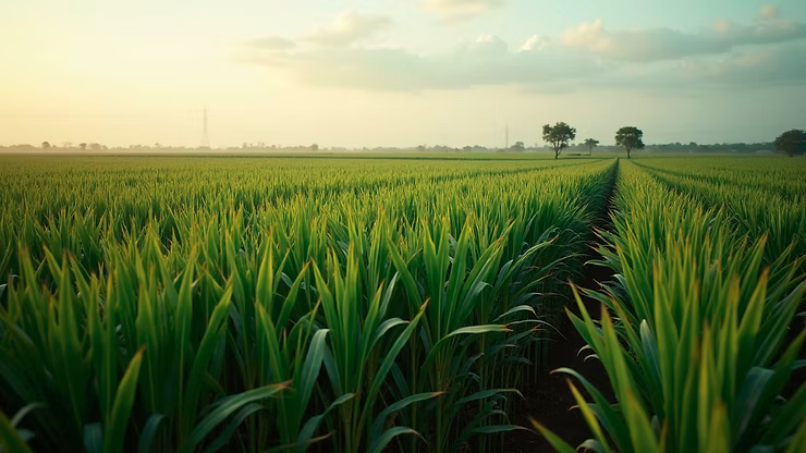 Sugarcane plantation in Brazil