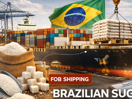 Brazilian sugar logistics ports global supply chain