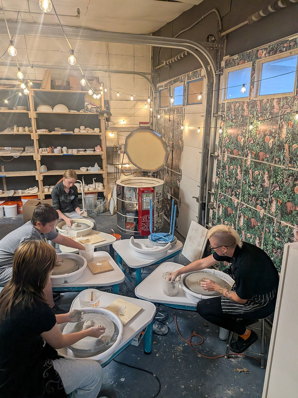 Pottery Class- Beginners 4 week Teen Class with Kayla