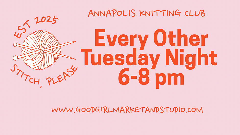 Stitch, Please - Annapolis Knitting Club