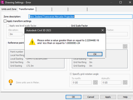 "Please enter a value greater than or equal to..." Error