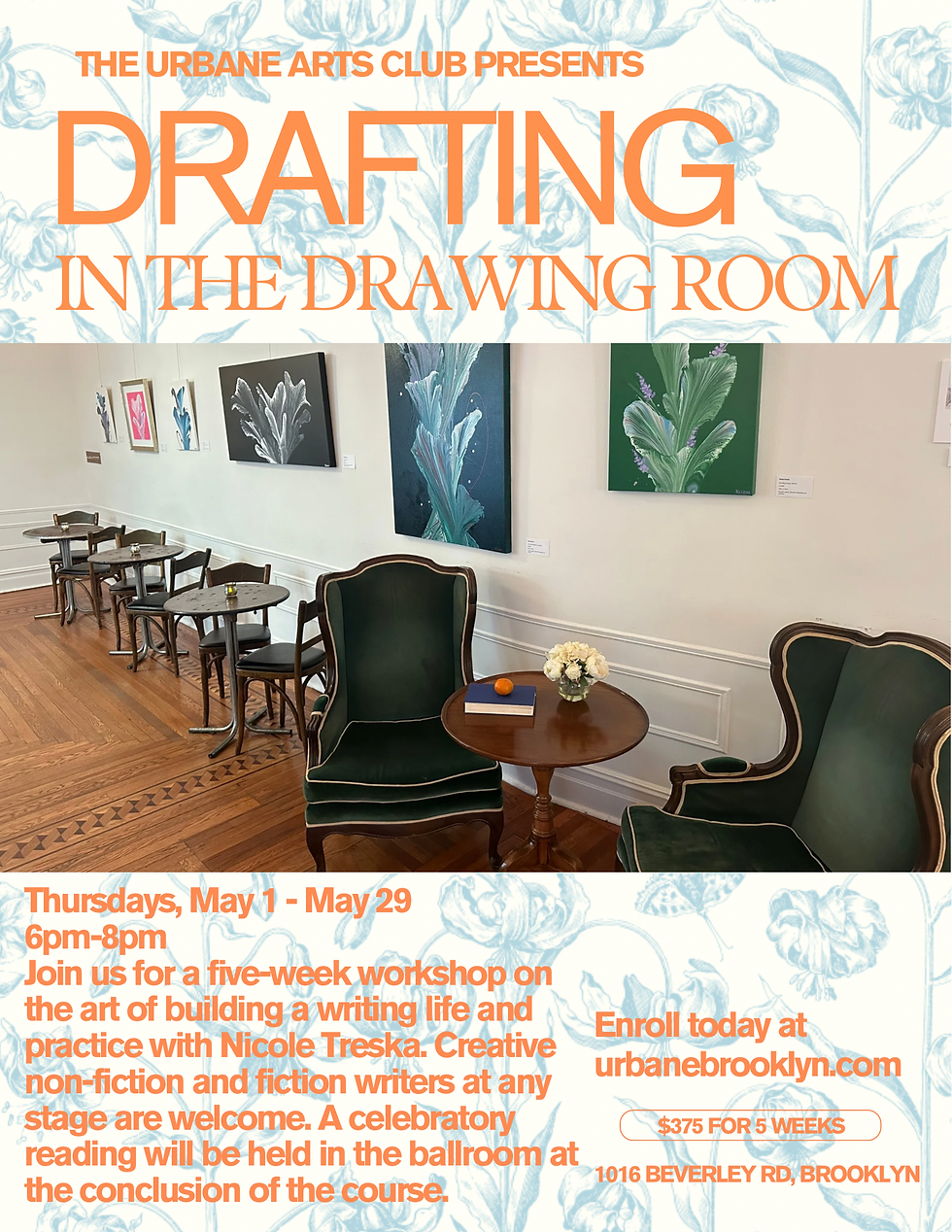 Drafting in the Drawing Room with Nicole Treska