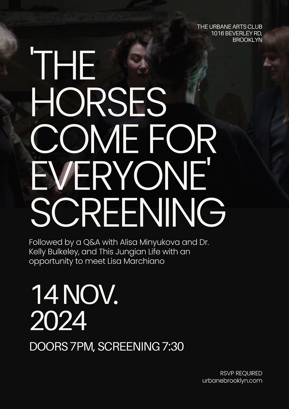 'The Horses Come For Everyone' Screening