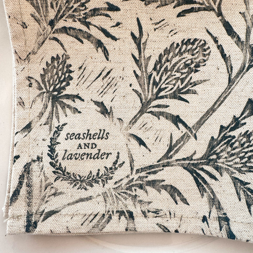 Thumbnail: Sea Holly Napkins 4pk - Natural 