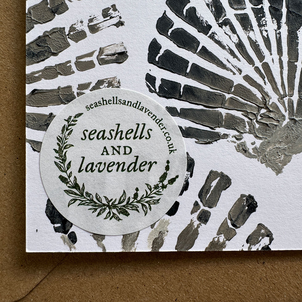 Thumbnail: Shells - White Greetings Card