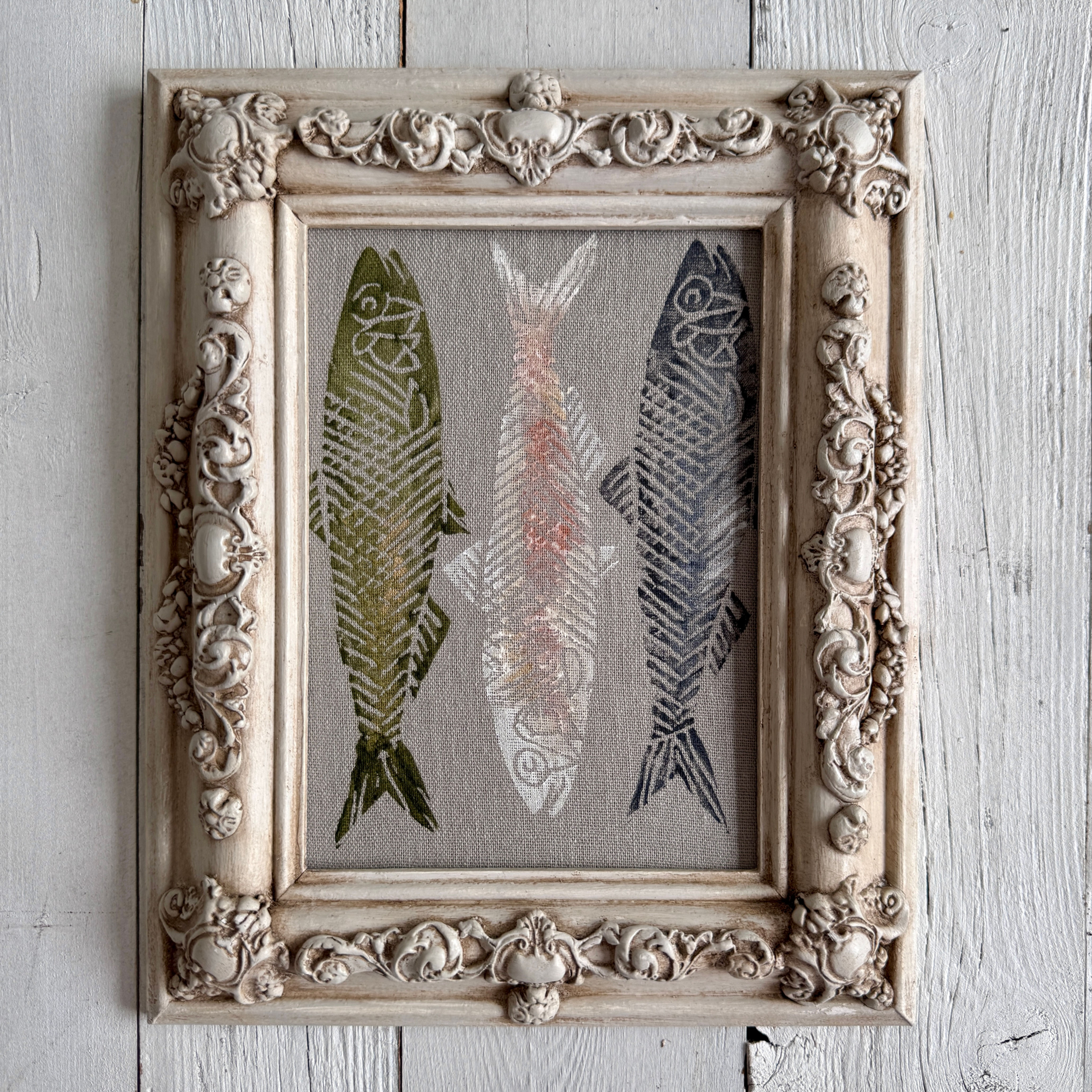 Sardines Vintage Style Frame