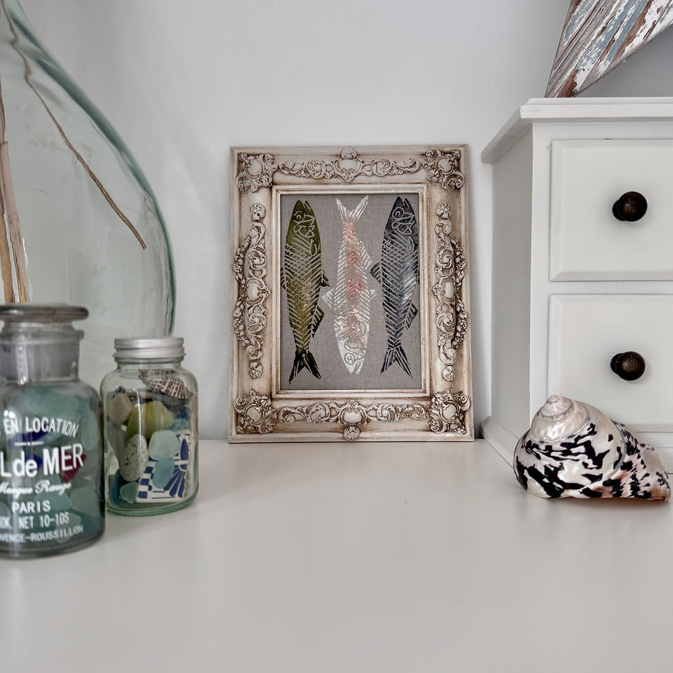 Thumbnail: Sardines Vintage Style Frame
