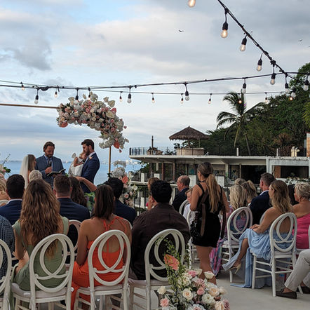 Wedding vows in incredible locations and views.
